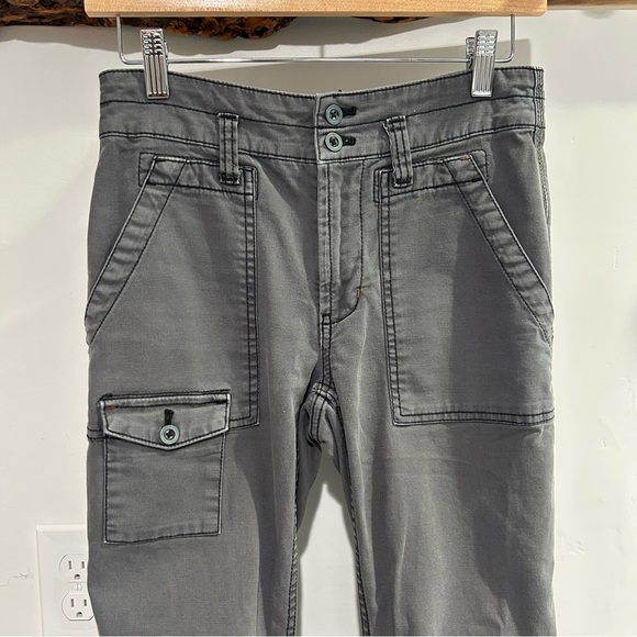 Anthropologie “The Wanderer” Pant Gray Cargo size 25 - Picture 9 of 14